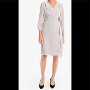 J. Crew Dress soft velvet